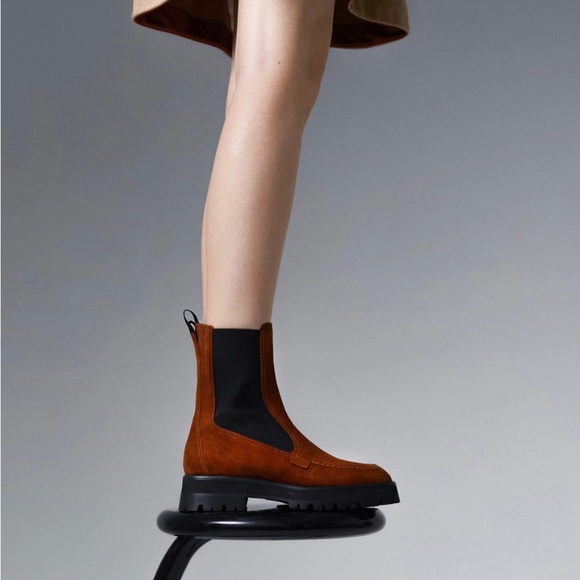 Labucq waterproof suede boots - Picture 2 of 6